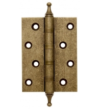 Петля универсальная латунная с короной ARMADILLO 500-A4 100x75x3 OB (античная бронза)