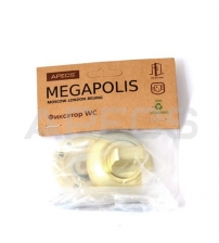 Фиксатор APECS Megapolis WC-0803-GM (матовое золото)