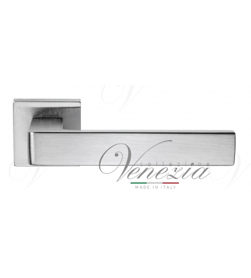 Дверная ручка Venezia Unique "BIBLO" (матовый хром)