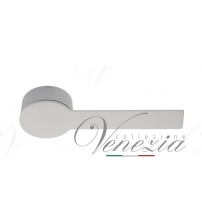 Дверная ручка Venezia Unique "QUATTORDICI" D100 (матовый хром)