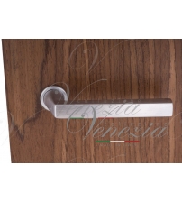 Дверная ручка Venezia Unique "EASY-SLIM" (матовый хром)