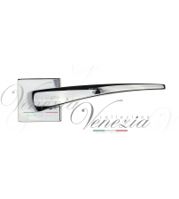 Дверная ручка Venezia Unique "MIAMI" (полированный хром)