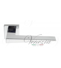 Дверная ручка Venezia Unique "PHILIP" (полированный хром)