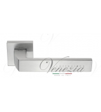 Дверная ручка Venezia Unique "ZARA" (матовый хром)