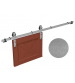 Комплект роликов для раздвижной двери ROC DESIGN THOR (серый матовый, ролик с перфорацией)