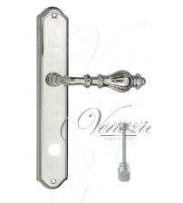 Дверная ручка на планке Venezia "GIFESTION" WC-1 PL02 (полированный хром, с фиксатором)