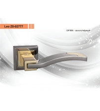 Ручки раздельные Leo Z0-02777 GP/BN (золото/чёрный)