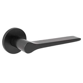 Ручки дверные CODE DECO Slim H-40137-A-BLM (матовый чёрный)