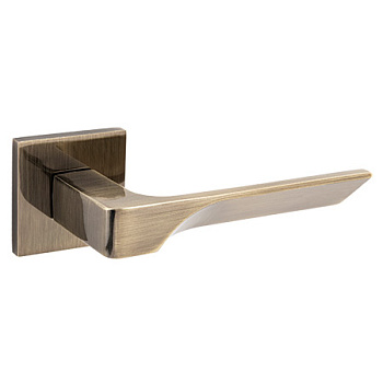 Ручки дверные CODE DECO Slim H-30122-A-AB (бронза)