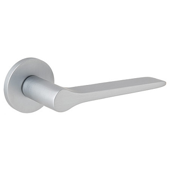 Ручки дверные CODE DECO Slim H-40137-A-CRS (сатинированный хром)