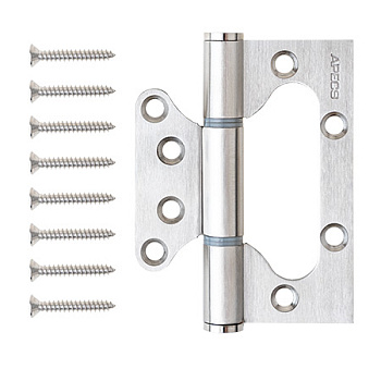 Петля накладная APECS Infinity 102*80*3-PS2-INOX-SS (нержавеющая сталь 201)