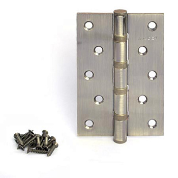 Петля универсальная APECS 120*80-B4-Steel-AB (бронза, 4 подшипника)