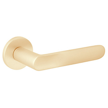 Ручки дверные CODE DECO Slim H-40135-A-GMS (сатинированное золото)