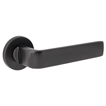 Ручки дверные CODE DECO Slim H-40136-A-BLM (матовый чёрный)