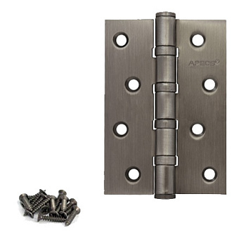 Петля универсальная APECS 100*70-B4-Steel-GRF (графит, 4 подшипника)