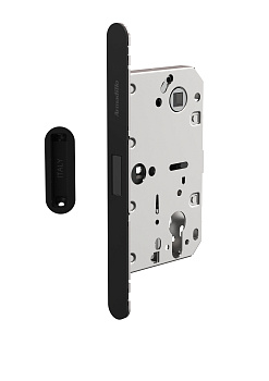 Замок магнитный с ответной планкой ARMADILLO GRAVITY.PRO G02.196.50.85 BL (матовый чёрный)