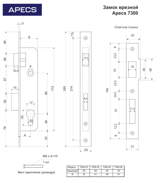Apecs 7300-NIS