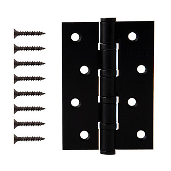 Петля универсальная APECS 100*70-B4-Steel-BLM (матовый чёрный, 4 подшипника)