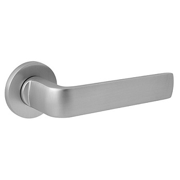 Ручки дверные CODE DECO Slim H-40136-A-CRS (сатинированный хром)