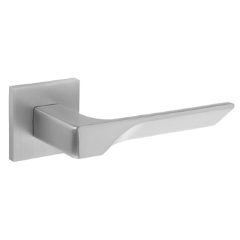 Ручки дверные CODE DECO Slim H-30122-A-CRS (сатинорованный хром)