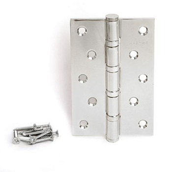 Петля универсальная APECS 120*80-B4-Steel-CR (хром, 4 подшипника)