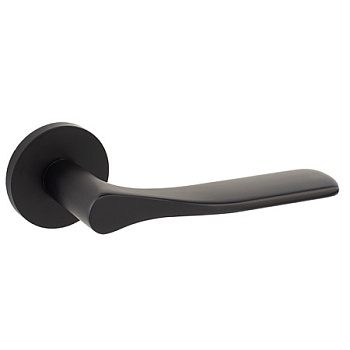 Ручки дверные CODE DECO Slim H-40151-A-BLM (матовый чёрный)