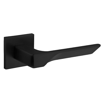 Ручки дверные CODE DECO Slim H-30122-A-BLM (матовый чёрный)