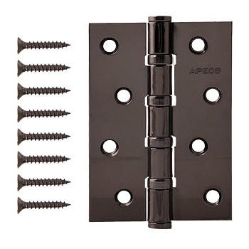 Петля универсальная APECS 100*70-B4-Steel-BN (чёрный никель, 4 подшипника)